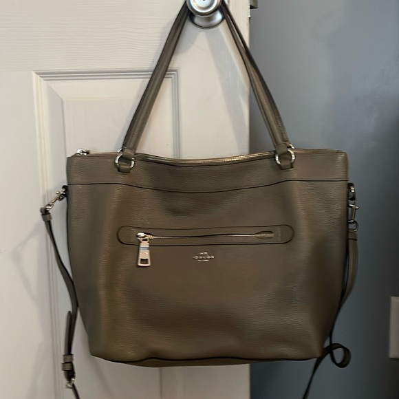 Coach Leather Satchel - Picture 1 of 4